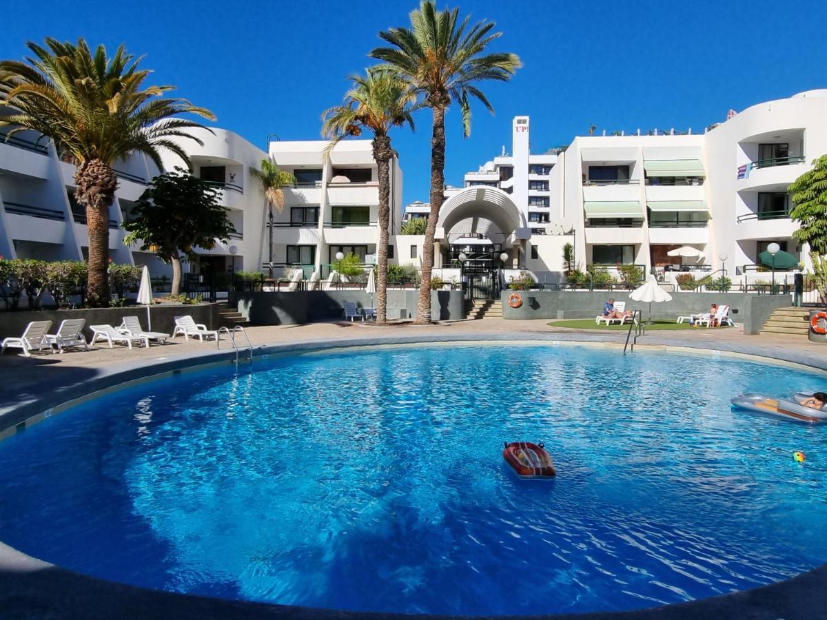 Casa Palmera 3 Only 150 Metres To The Beach, Heated Pool, Wifi, Sat-Tv, Balcony Arona  Exteriör bild