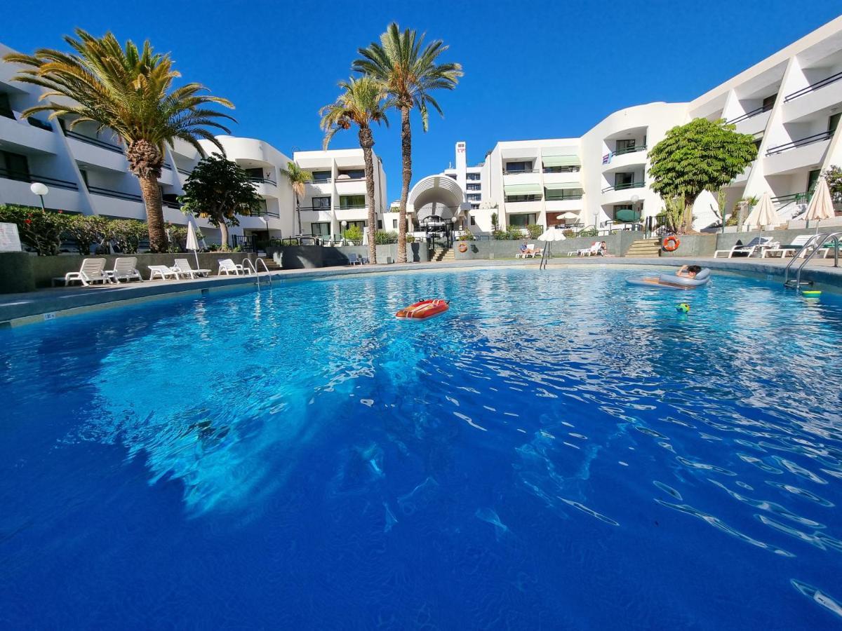 Casa Palmera 3 Only 150 Metres To The Beach, Heated Pool, Wifi, Sat-Tv, Balcony Arona  Exteriör bild
