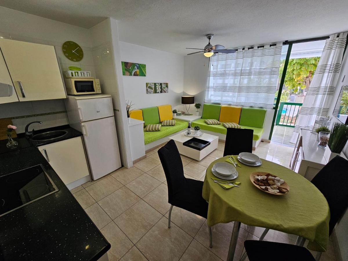 Casa Palmera 3 Only 150 Metres To The Beach, Heated Pool, Wifi, Sat-Tv, Balcony Arona  Exteriör bild